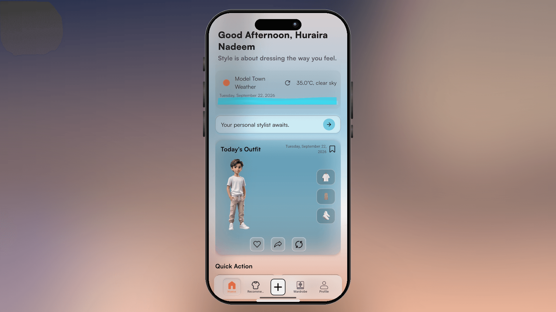Fittsy app